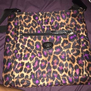 COACH leopard crossbody